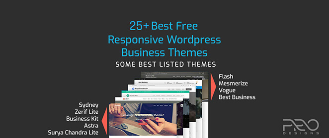 25+ Best Free Responsive WordPress Business Themes