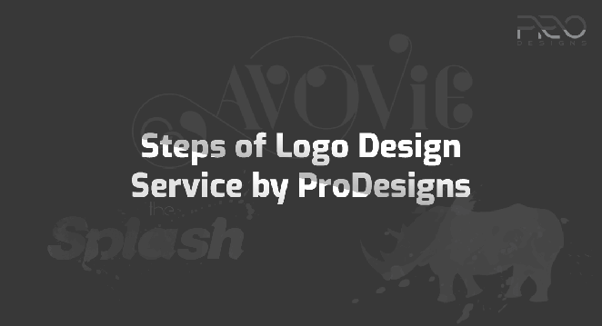 Steps of Logo Design Service by ProDesigns (Infographic)