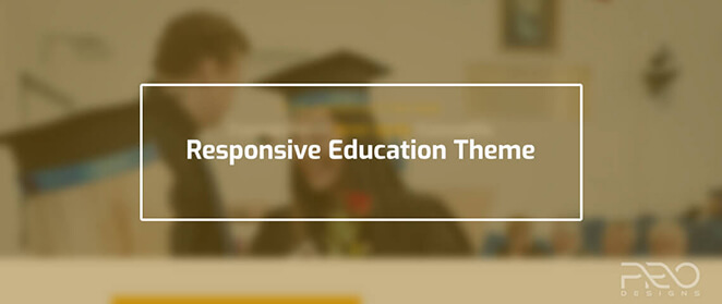 Responsive Education Theme