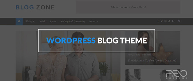 Free WordPress Blog Theme