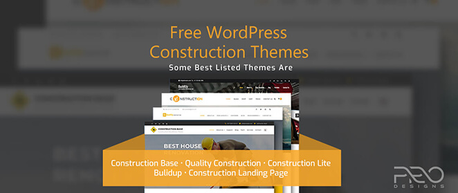 Free WordPress Themes for Construction Companies, Builders and Contractors