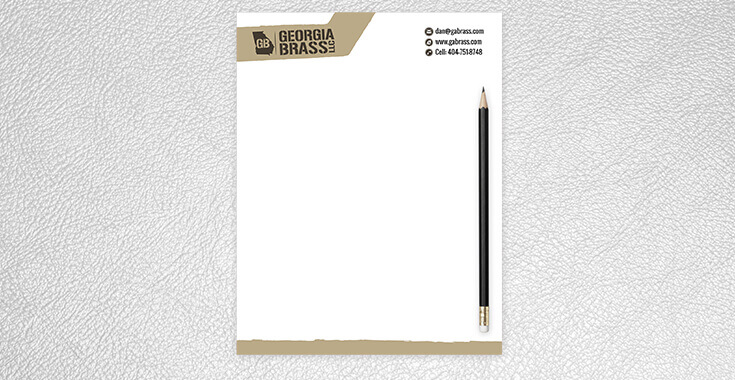 elegant letterhead design