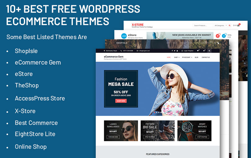 Best free WordPress eCommerce themes